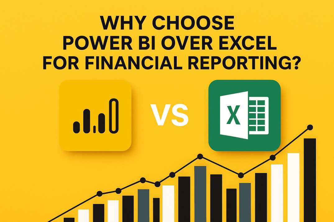 Power BI Finance Dashboard vs Excel Financial Reporting